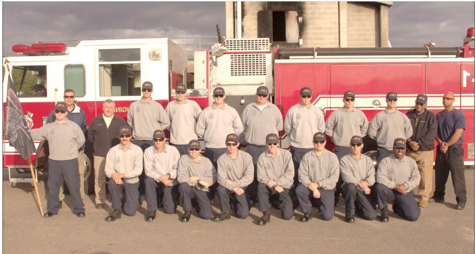 Read the full story, 推荐正规买球平台's Fire Academy holds graduation